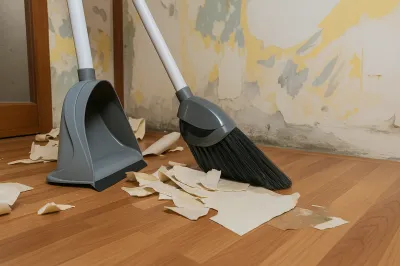 Maturat moloz de pe jos