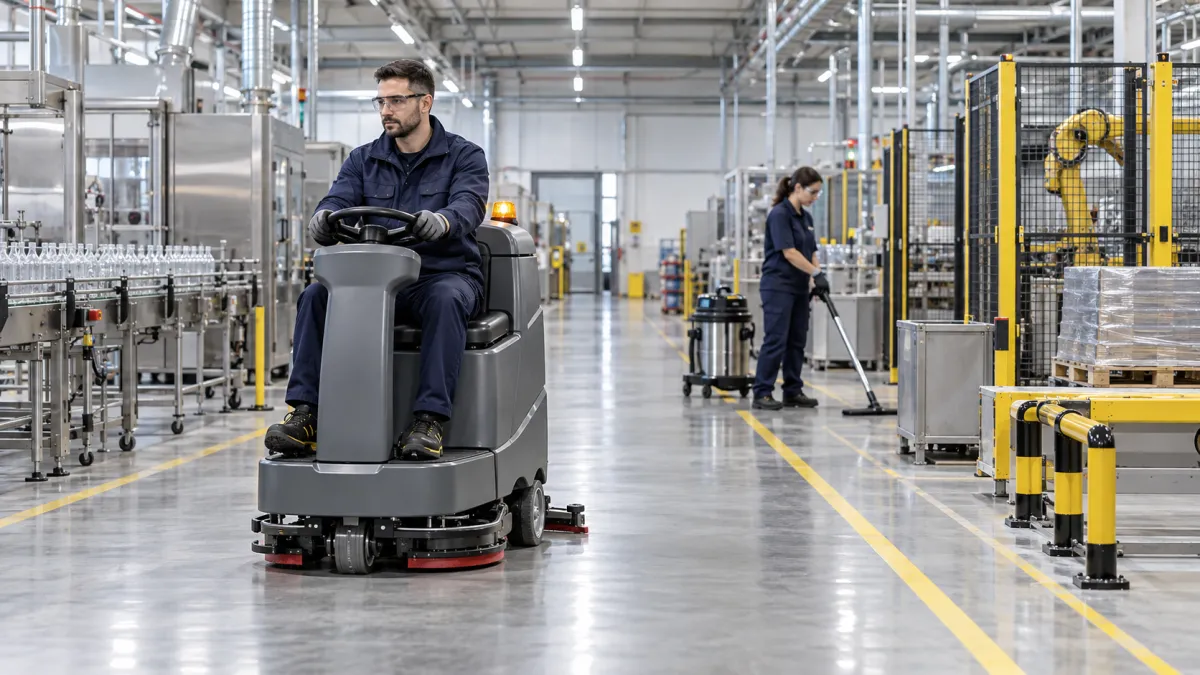 Particularitățile serviciilor de curățenie în spațiile de producție industrială