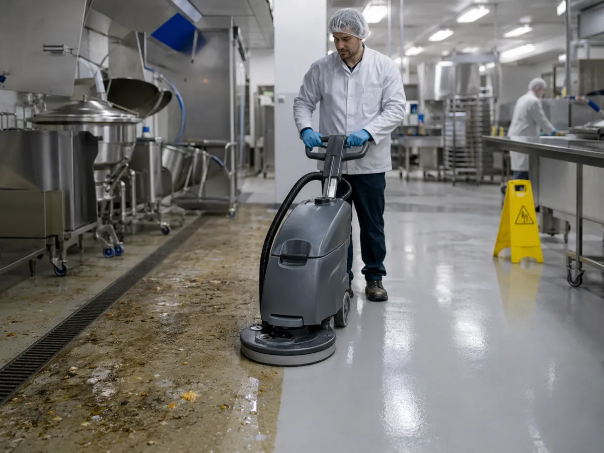 Impactul pardoselilor murdare asupra siguranței și igienei în unitățile alimentare